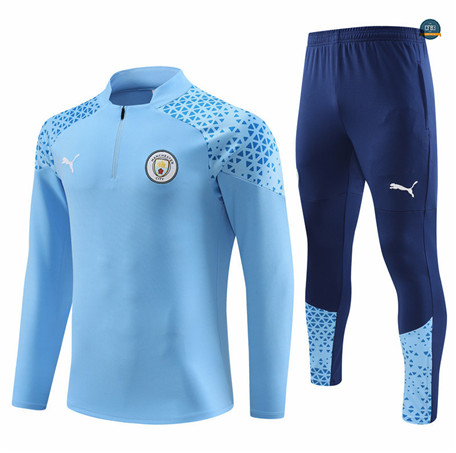 Diseñar Cfb3 Chándal Niño Manchester City Equipación Azul 2023/2024 baratas