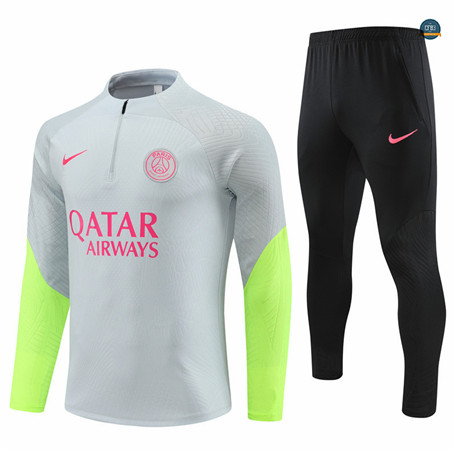 Nuevas Cfb3 Chándal Niño Player Paris Saint Germain Equipación Gris 2023/2024 replicas