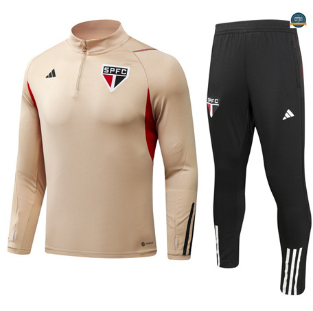 Crear Cfb3 Chándal Niño Sao Paulo Equipación Caqui 2023/2024 tienda