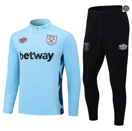 Nuevas Cfb3 Chándal Niño West Ham United Bleu Equipación Azul 2023/2024 replicas