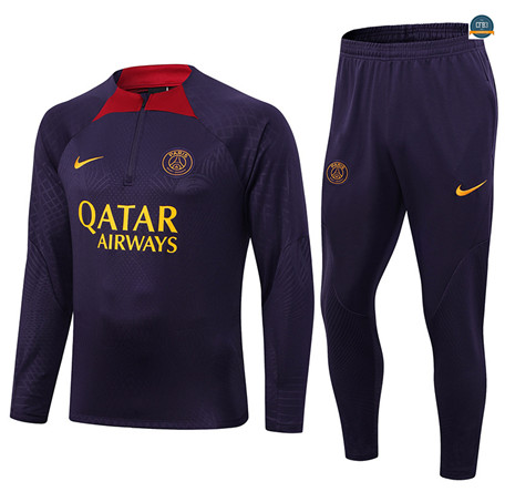 Comprar Cfb3 Chándal Paris Saint Germain Equipación Púrpura 2023/2024 baratas