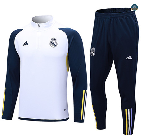 Comprar Cfb3 Chándal Real Madrid Equipación Blanco 2023/2024 baratas