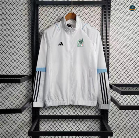 Nuevas Cfb3 Camiseta Rompevientos Mexico Equipación Blanco 2023/2024 replicas