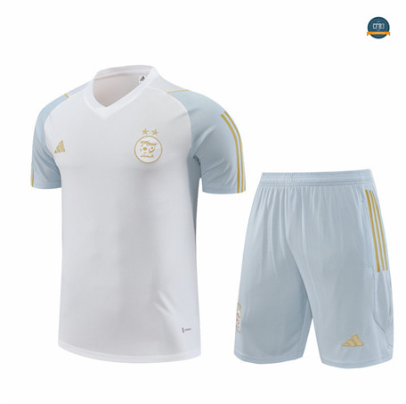 Crear Cfb3 Camiseta Entrenamiento Argelia + Pantalones Cortos Equipación Blanco 2023/2024 tienda