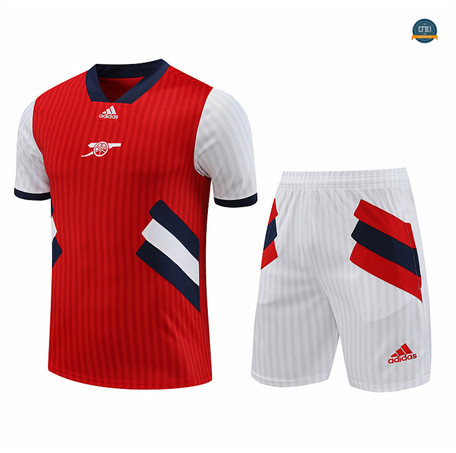 Nuevas Cfb3 Camiseta Entrenamiento Arsenal + Pantalones Cortos Equipación Rojo 2023/2024 replicas