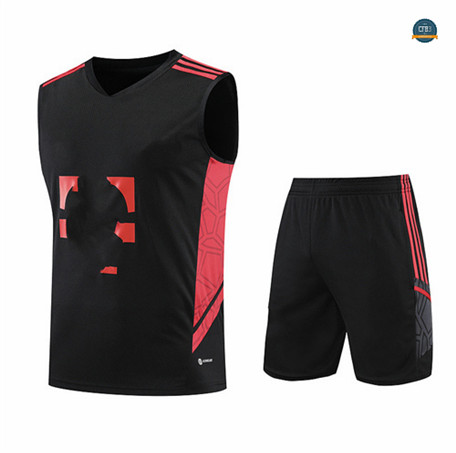 Venta Cfb3 Camiseta Entrenamiento Bayern Munich Chaleco Pantalones Equipación Negro 2023/2024 online