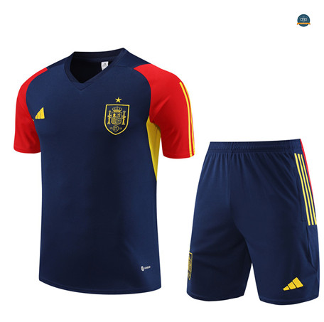 Buscar Cfb3 Camiseta Entrenamiento España Niño + Pantalones Cortos Equipación Azul 2023/2024 online