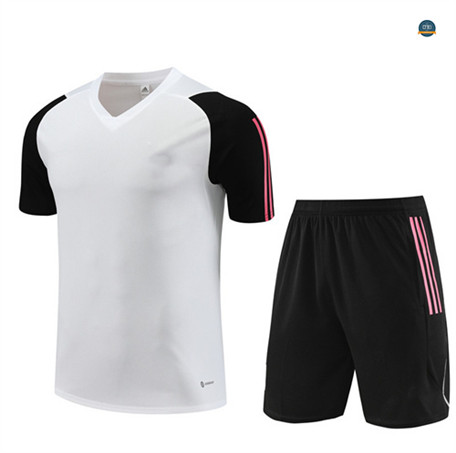 Nuevas Cfb3 Camiseta Entrenamiento Juventus Niño + Pantalones Cortos Equipación Blanco 2023/2024 replicas