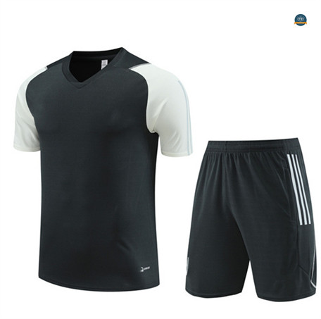 Crear Cfb3 Camiseta Entrenamiento Juventus Niño + Pantalones Cortos Equipación Negro 2023/2024 tienda