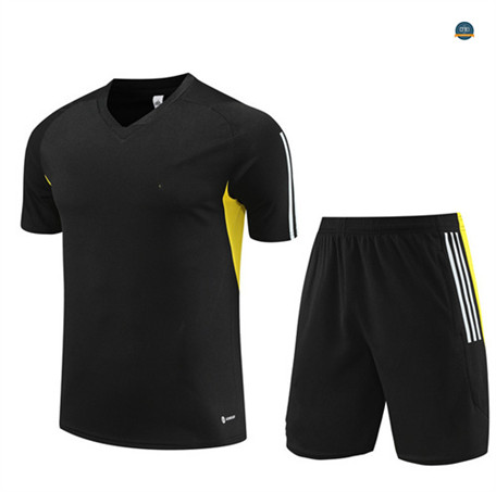 Comprar Cfb3 Camiseta Entrenamiento Juventus Niño + Pantalones Cortos Equipación Negro 2023/2024 baratas