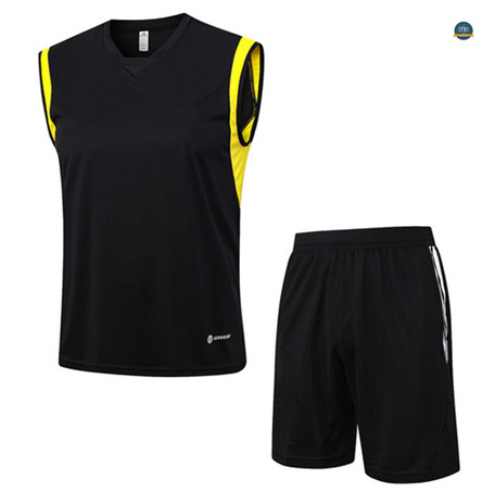 Crear Cfb3 Camiseta Entrenamiento Juventus Chaleco Pantalones Equipación Negro 2023/2024 tienda