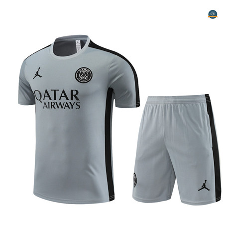 Nuevas Cfb3 Camiseta Entrenamiento Paris Saint Germain Niño + Pantalones Cortos Equipación Gris 2023/2024 replicas