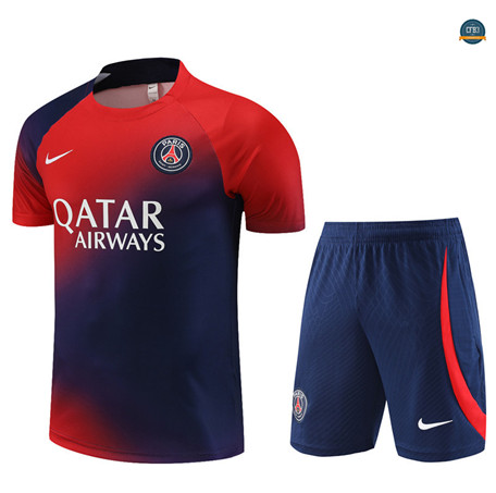 Venta Cfb3 Camiseta Entrenamiento Paris Saint Germain + Pantalones Cortos Equipación Azul 2023/2024 online