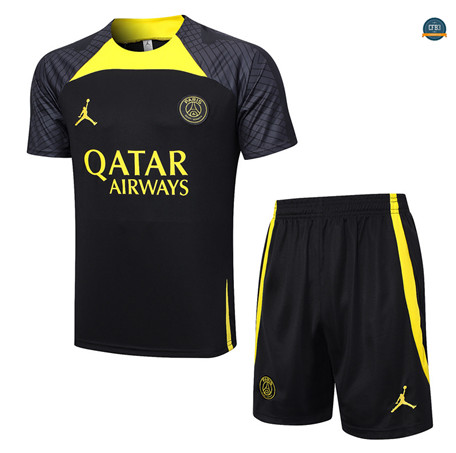Venta Cfb3 Camiseta Entrenamiento Paris Saint Germain + Pantalones Cortos Equipación Negro 2023/2024 online