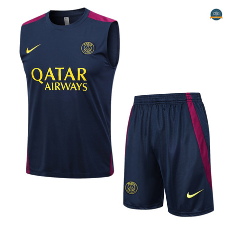 Venta Cfb3 Camiseta Entrenamiento Paris Saint Germain Chaleco Pantalones Equipación Azul 2023/2024 online