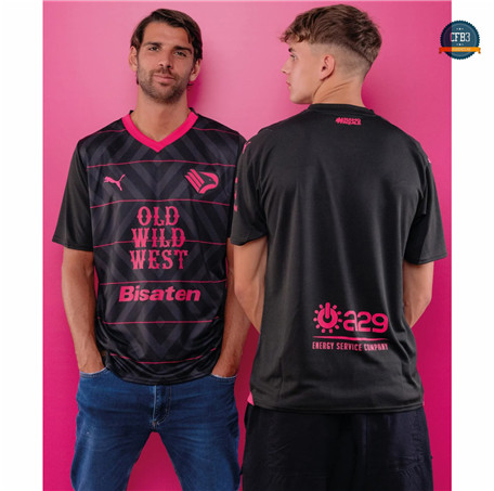 Outlet Cfb3 Camiseta Palermo 2ª Equipación Negro 2023/2024 tienda