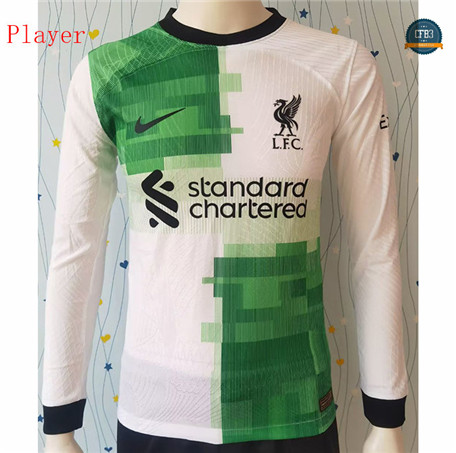 Comprar Cfb3 Camiseta Liverpool Player 2ª Equipación Manga Larga 2023/2024 baratas