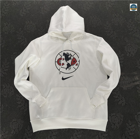 Buscar Cfb3 Camiseta Sudadera con Capucha CF América Equipación Blanco 2023/2024 online