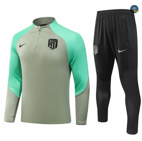 Cfb3 Camisetas Chándal Atletico Madrid Equipación gris 2024/2025