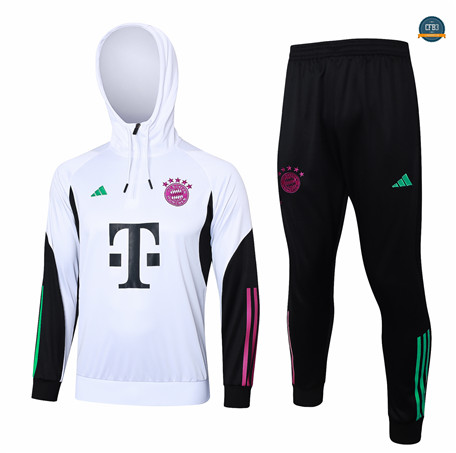 Cfb3 Camisetas Chándal Bayern Munich Equipación Sombrero Blanco 2024/2025