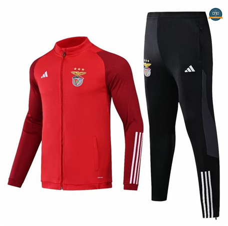 Cfb3 Camiseta Chaqueta Chándal Benfica Equipación rojo 2024/2025