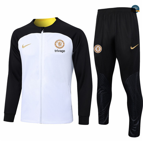 Cfb3 Camiseta Chaqueta Chándal Chelsea Equipación Blanco 2024/2025