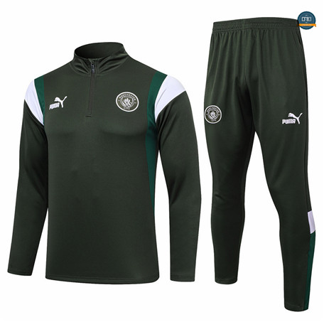 Cfb3 Camiseta Chándal Manchester City Equipación verde oscuro 2024/2025