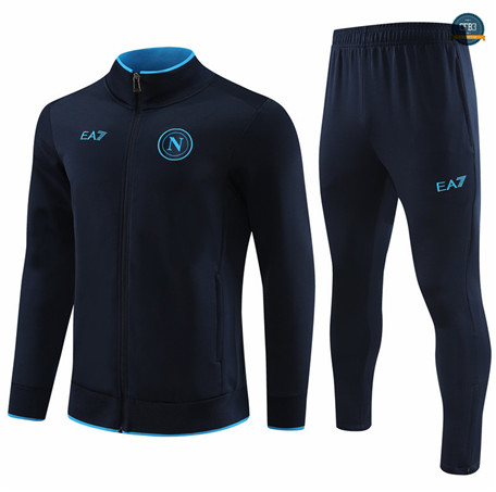 Cfb3 Camisetas Chaqueta Chándal Napoli Equipación Azul marino 2024/2025