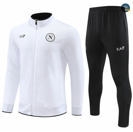 Cfb3 Camiseta Chaqueta Chándal Napoli Equipación Blanco 2024/2025