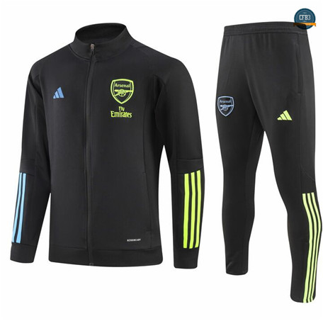 Cfb3 Camiseta Chaqueta Chándal Niño Arsenal Equipación negro 2024/2025