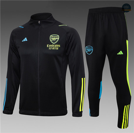 Cfb3 Camisetas Chaqueta Chándal Niño Arsenal Equipación negro 2024/2025