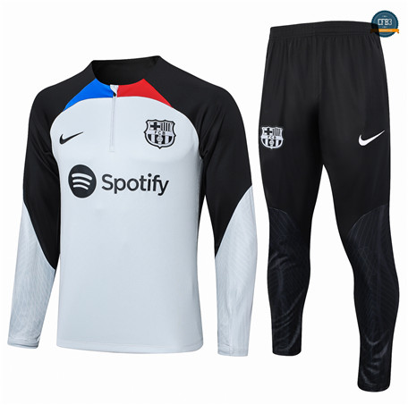 Cfb3 Camiseta Chándal Niño Barcelona Equipación gris claro 2024/2025