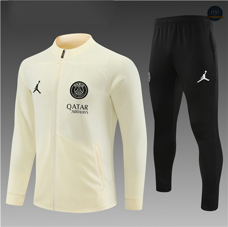 Cfb3 Camiseta Chaqueta Chándal Niño Paris Saint Germain Equipación de color crema 2024/2025