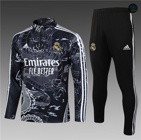 Cfb3 Camiseta Chándal Niño Real Madrid Equipación negro 2024/2025