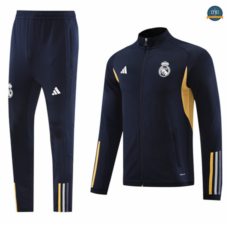 Cfb3 Camisetas Chaqueta Chándal Real Madrid Equipación azul real 2024/2025