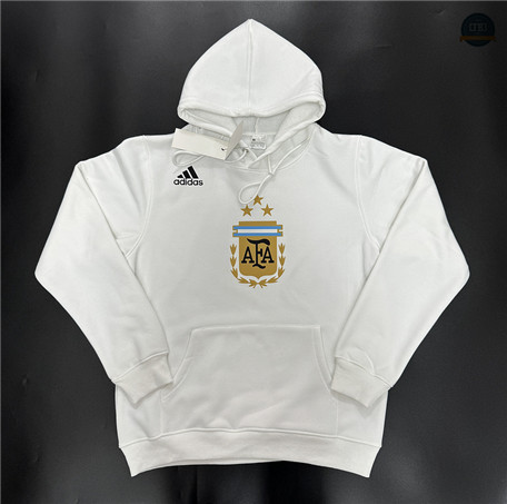 Cfb3 Camiseta Sudadera con Capucha Argentina Equipación Blanco 2024/2025