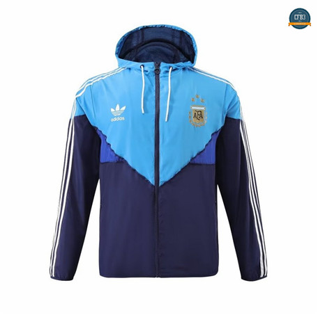 Cfb3 Camisetas Chaqueta Rompevientos Argentina Equipación azul 2024/2025