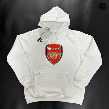 Cfb3 Camiseta Sudadera con Capucha Arsenal Equipación Blanco 2024/2025