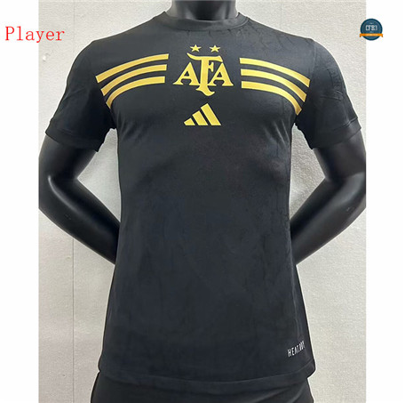 Cfb3 Camiseta Argentina Player Equipación Entrenamiento Negro 2023/2024