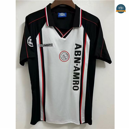 Cfb3 Camisetas Retro 1998 Ajax 2ª Equipación