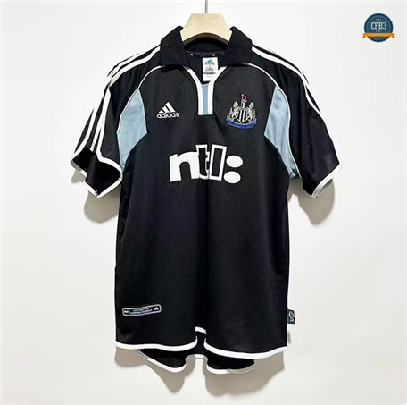 Cfb3 Camiseta Retro 2000-01 Newcastle United 2ª Equipación