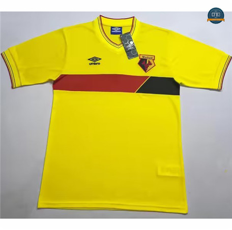 Cfb3 Camisetas Retro 1985-88 Watford 1ª Equipación