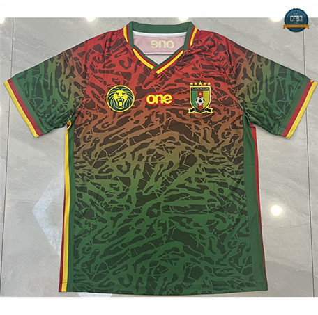 Cfb3 Camiseta Camerún Edición Especial Rojo/verde 2024/2025