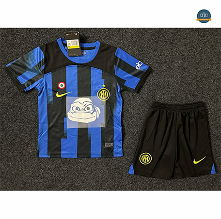 Camiseta futbol Inter Milan Niño 1ª Equipación Turtles 2023/2024