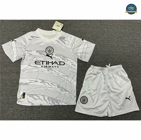 Cfb3 Camisetas Manchester City Niño the Dragon Year 2023/2024