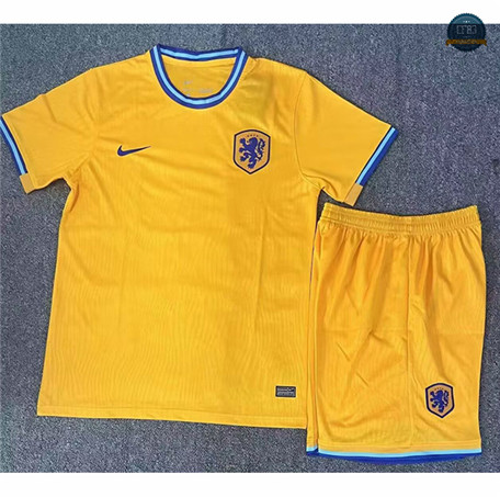 Cfb3 Camisetas Países Bajos Niño Amarillo 2024/2025
