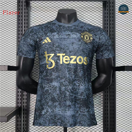 Cfb3 Camisetas Manchester United Player Negro/gris 2024/2025