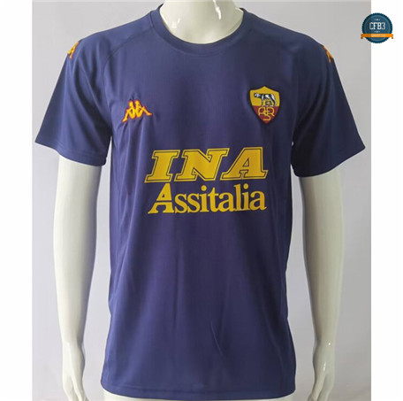 Cfb3 Camiseta Retro 2000-01 AS Roma 3ª