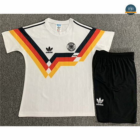 Cfb3 Camisetas Retro 1990 Alemania Niño 1ª