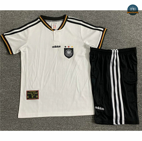Cfb3 Camisetas Retro 1996 Alemania Niño 1ª